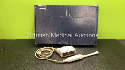 Toshiba PVT-661VT Ultrasound Transducer / Probe *Mfd - 06/2006* in Case (Untested)