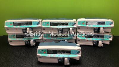 7 x CareFusion Alaris PK Syringe Pumps (All Power Up)