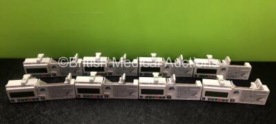 8 x CME McKinley T34 Ambulatory Syringe Pumps (All Power Up with Stock Battery, Batteries Not Included)