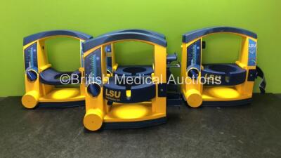 4 x Laerdal LSU Suction Units (Power Up with Missing Cups and Cap Cover-See Photos)