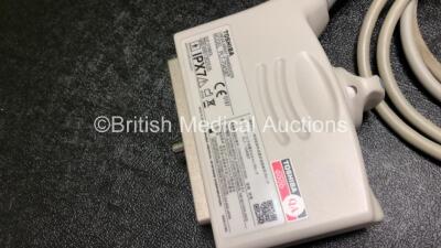 Toshiba PLT-704SBT Linear Array Ultrasound Transducer / Probe *Mfd - 06/2013* in Case (Untested) - 4