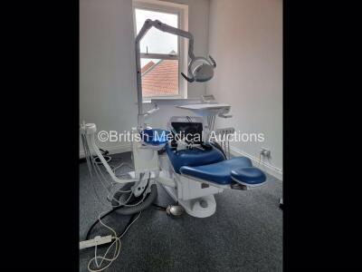 Osaka Dental Delivery Suit with Chair, Light, Microscope, Oral Camera, Spitoon, Handpiece and Accessories