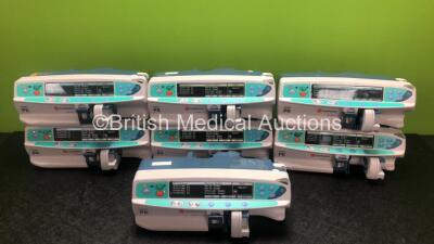 7 x CareFusion Alaris PK Syringe Pumps (All Power Up)