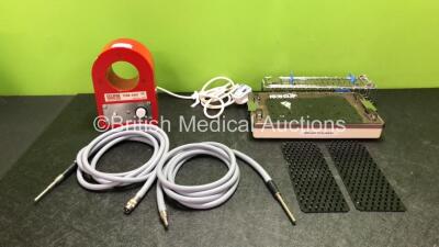 Mixed Lot Including 1 x Eclipse Magnetics TDM-240, 2 x Light Source Cables and 2 x Instrument Trays