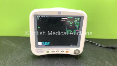 GE Dash 4000 Patient Monitor with ECG, CO2, NBP, BP1/3, BP2/4, SpO2 and Temp/C0 Options (Powers Up) *GH*