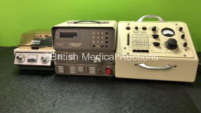 Mixed Lot Including 1 x Hettich EBA Centrifuge, 1 x Timeter RT-200 Calibration Analyzer and 1 x Memco PTU-Mk3 Progressive Treatment Unit (All Power Up)