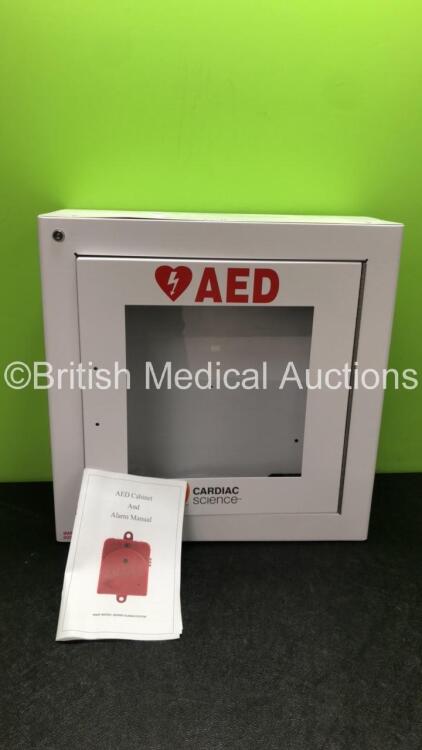 Cardiac Science AED Cabinet *Excellent Condition*