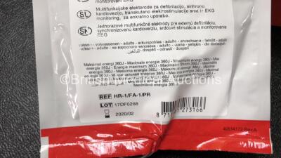 Job lot Including 1 x Medtronic Lifepak 500 Biphasic Automated External Defibrillator in Carry Bag (Untested Due to No Battery) 1 x Hewlett Packard Heartstream Semi Automatic Defibrillator (Powers Up) with 1 x Battery and 1 x Electrode Pack *Expired* in C - 5