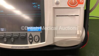 Philips Heartstart MRx Defibrillator Including Pacer, ECG, NiBP, SpO2 and Printer Options with External Hard Paddles, 1 x Paddle Lead, 1 x Power Module, 1 x 3 Lead ECG Lead, 1 x BP Cuff and 1 x SpO2 Finger Sensor (Powers Up) - 3