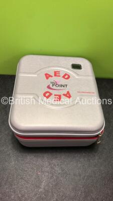 Life Point AED Defibrillator in Carry Case (Powers Up) - 3