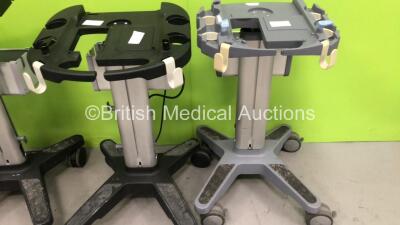 1 x GE SG Mobile Cart, 1 x SonoSite V-Universal Stand, 1 x SonoSite H-Universal Stand and 2 x SonoSite Edge Stands *S/N WK18F5 / WK2PZ2 / WK18KK / 5720863* - 4