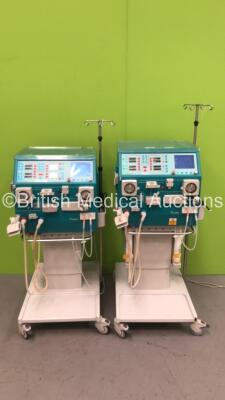 2 x Gambro AK 200 Ultra S Dialysis Machines Software Version 11.11 (Both Power Up) *S/N 25783 / 16562*