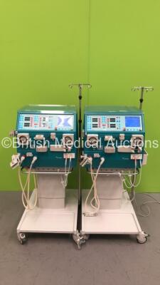 2 x Gambro AK 200 Ultra S Dialysis Machines Software Version 11.11 (Both Power Up with Service Error) *S/N 25781 / 25779*