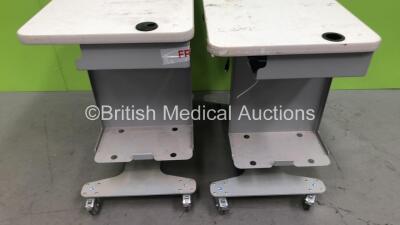 2 x Ophthalmic Tables - 2