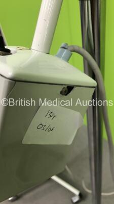 3 x Patient Examination Lamps on Stands (All Power Up) - 3