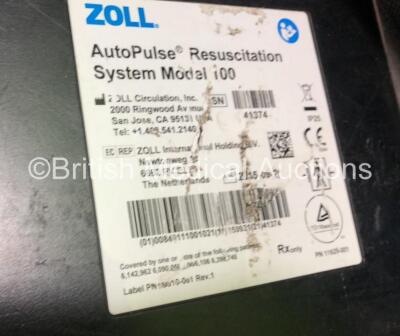 Zoll Autopulse Resuscitation System Model 100 *Mfd 2015* with 1 x Life Band Strap, 1 x Zoll Auto Pulse Multi Chemistry Battery Charger (Powers Up When Tested with Stock Battery-Battery Not Included) - 5