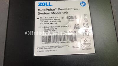 Zoll Autopulse Resuscitation System Model 100 *Mfd 2016* with 1 x Life Band Strap (Powers Up When Tested with Stock Battery-Battery Not Included) - 4