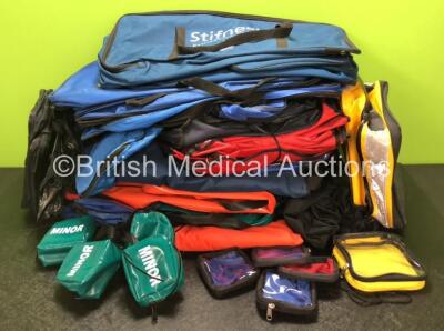 Job Lot of Various Ambulance Bags and 1 x LifeWatch Medium Splint