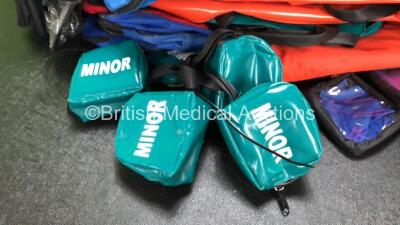 Job Lot of Various Ambulance Bags and 1 x LifeWatch Medium Splint - 2