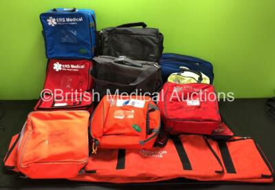 Job Lot of Various Ambulance Bags and 1 x Ferno Saver Vacuum Splint