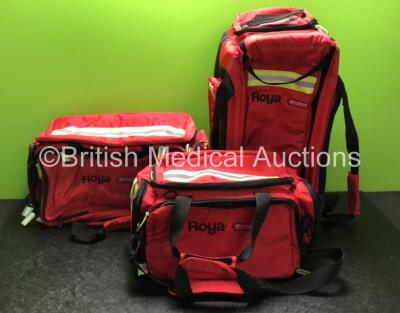 3 x Royax Medical Solution Bags