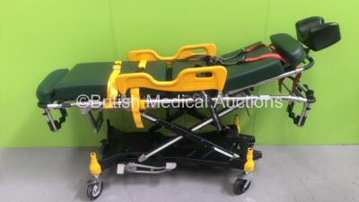 Ferno Pegasus Hydraulic Ambulance Stretcher with Mattress (Hydraulics Tested Working)