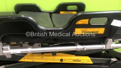 Ferno Pegasus Hydraulic Ambulance Stretcher with Mattress - Missing Hydraulic Pedal - 3