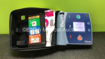 Laerdal Heartstart FR2 Defibrillator in Carry Case (Powers Up when Tested with Stock Battery-Battery Not Included)