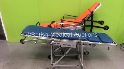 1 x Ferno Flex 2033 and 1 x DynaMed Combi-Cot Folding Stretchers