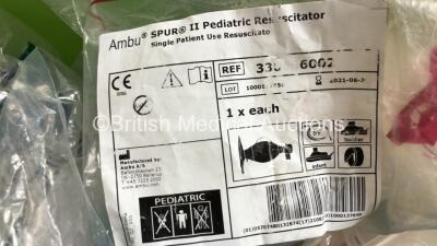 Job Lot of Various Respiratory Consumables (Mostly Ambu Resuscitators, Majority Expired) - 2