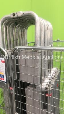 9 x Aluminium Scoop Stretchers (Cage Not Included) - 3