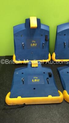 6 x LSU Ref 782600 Wall Mounting Brackets (All with Cut Cables-See Photos) *SN 78300709920, 78300709890, 78041227772, 78051435734, 78251022365, 78200813338* - 2