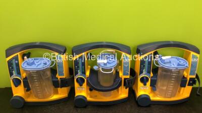 6 x Laerdal LSU Suction Units with 6 x Cups and 6 x Batteries (All Power Up) *SN 78080893441 / 78310962649 / 78481474780 / 78191184983 / 78081465039 / 78311470879* - 5