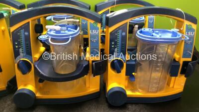 6 x Laerdal LSU Suction Units with 6 x Cups (All Power Up) - 2