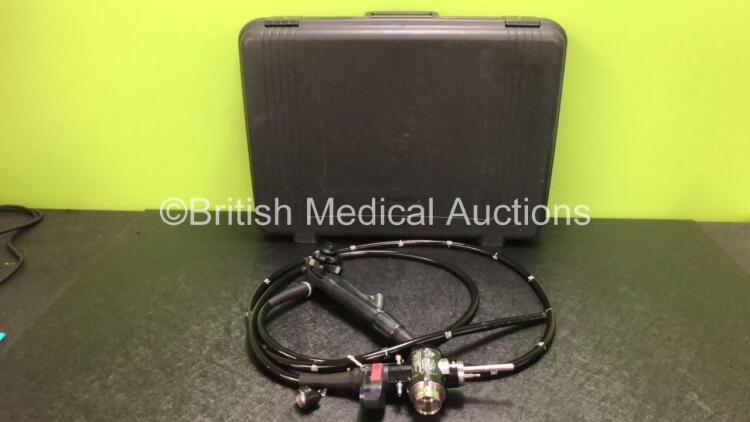 Olympus CF-H260DL Video Colonoscope in Case - Engineer's Report : Optical System - No Fault Found, Angulation - No Fault Found, Insertion Tube - No Fault Found, Light Transmission - No Fault Found, Channels - No Fault Found, Leak Check - No Fault Found *2