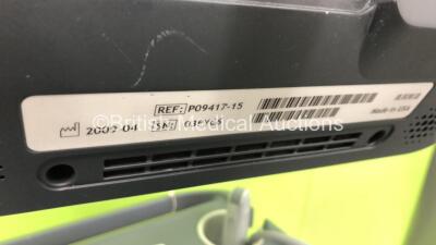 SonoSite S-Nerve Portable Ultrasound Scanner Ref P09417-15 Boot Version 52.80.102.010 ARM Version 52.80.102.010 with 2 x Transducers/Probes (1 x C11x/8-5 * Mfd Aug 2016 * and 1 x SLAx/13-6 * Mfd Feb 2009 * Incompatible with Unit) on S Series Stand (Powers - 4