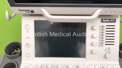 Toshiba Aplio 400 Flat Screen Ultrasound Scanner (Hard Drive Removed) * SN WAB1582189 * * Mfd August 2015 * - 4