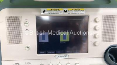 Toshiba Xario XG Flat Screen Ultrasound Scanner Model SSA-680A with 2 x Transducers/Probes (1 x PLT-704SBT * Mfd Jan 2015 * and 1 x PLT-1204BT * Mfd Dec 2010 *) (Powers Up-110v-Adapter Not Included) * SN 99J1124483 * * Mfd Feb 2011 * - 3