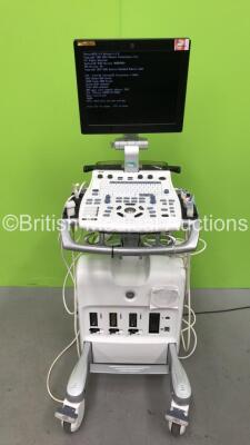 GE Vivid S6 Flat Screen Ultrasound Scanner with 5 x Transducers/Probes (1 x 12L-RS * Mfd Oct 2010 *,1 x 10S-RS * Mfd October 2010 *,1 x i12L-RS * Mfd August 2010 *,1 x 6S-RS * Mfd October 2010 * and 1 x 8C-RS * Mfd March 2013 *) and Sony Digital Graphic P