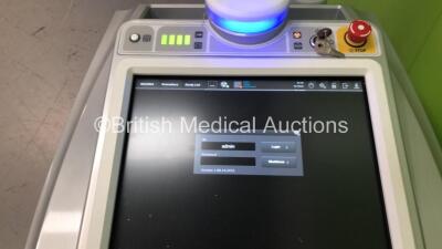 DRGEM Topaz-32D Mobile X-Ray with DRGEM Wireless Digital Flat Panel Detector Model Mano4336W (Powers Up with Key - Key Included - Damage to Machine - See Pictures) *S/N DRK2050084A* **Mfd 05/2020** - 2