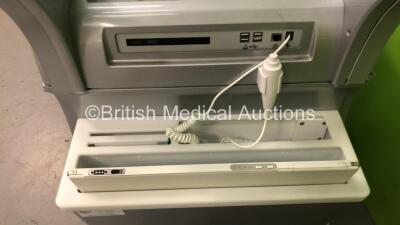 DRGEM Topaz-32D Mobile X-Ray with DRGEM Wireless Digital Flat Panel Detector Model Mano4336W (Powers Up with Key - Key Included - Damage to Machine - See Pictures) *S/N DRK2050132A* **Mfd 05/2020** - 4