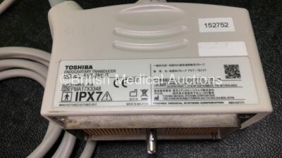 Toshiba PVT-781VT Endocavity Transducer *Mfd - 10/2017* (Untested) - 3