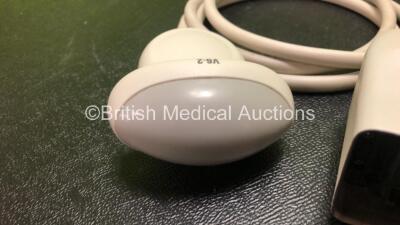 Philips V6-2 4D Ultrasound Transducer / Probe in Case (Untested) - 3