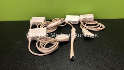 Job Lot Including 1 x Philips L12-5 Ultrasound Transducer / Probe, 1 x ATL C8-4v Ultrasound Transducer / Probe, 1 x ATL C5-2 Ultrasound Transducer / Probe and 1 x ATL C7-4 Ultrasound Transducer / Probe (All Untested)