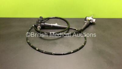 Olympus GIF-XQ260 Video Gastroscope in Case - Engineer's Report : Optical System - No Fault Found, Angulation - No Fault Found, Insertion Tube - Discoloured, Light Transmission - No Fault Found, Channels - No Fault Found, Leak Check - No Fault Found *2421 - 2