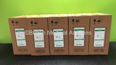 5 x Boxes of 10 Fisher & Paykel RT040M Bi-Level CPAP Hospital Masks *Mfd - 2020*