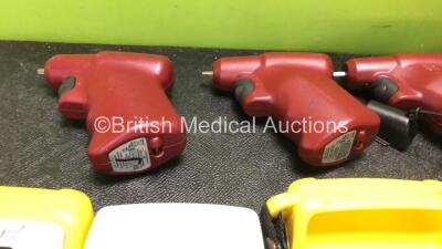 Mixed Lot Including 4 x EZ-IO G3 Power Drivers, 4 x BCI 3301 Pulse Oximeters in Yellow Cases,1 x Nonin Medical Model 2500 Pulse Oximeter and 1 x Phase In Ref 800101 CO2 Gas Analyzer - 2