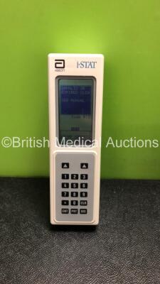 Abbott i-STAT Portable Clinical Analyzer (Powers Up when Tested with Stock Batteries-Batteries Not Included with Expired Clew Error Code #12-See Photo) *SN 237477*