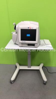 Zeiss Cirrus HD-OCT Spectral Domain Technology Model 400 on Motorised Table with Keyboard (Powers Up - Hard Drive Removed) *na*