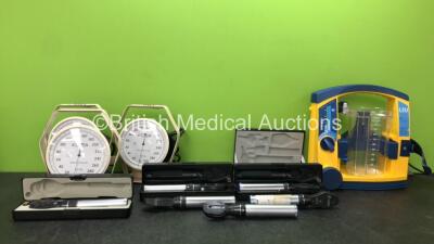 Mixed Lot Including 1 x LSU Suction Unit with 1 x Cup (Powers Up with Missing Lid) 3 x Accoson BP Meters and 8 x Ophthalmoscopes *SN 78201751356*